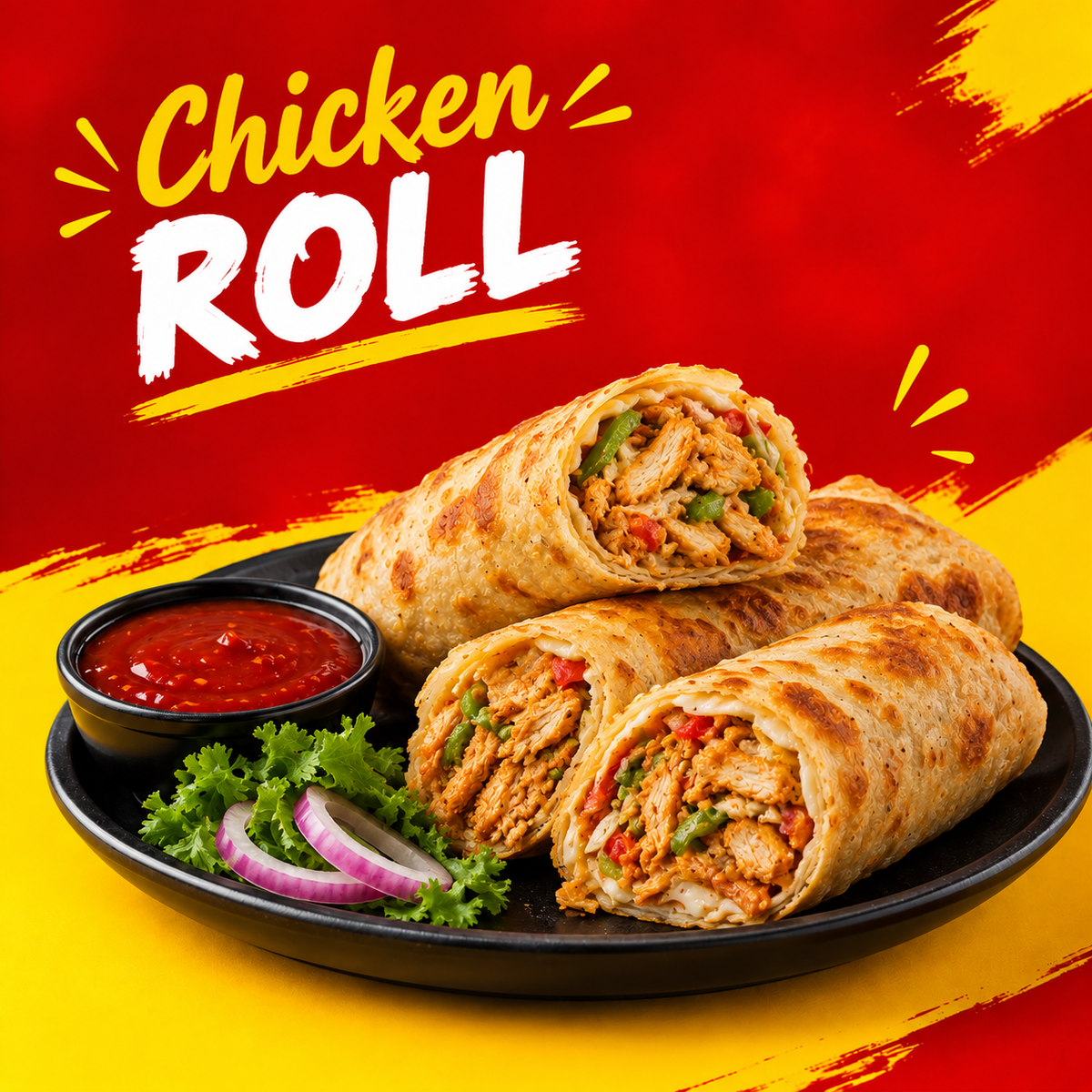 CHICKEN ROLL